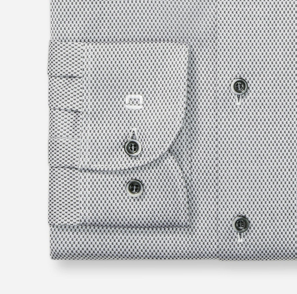 Olymp Herren Hemden lang  Anthrazit