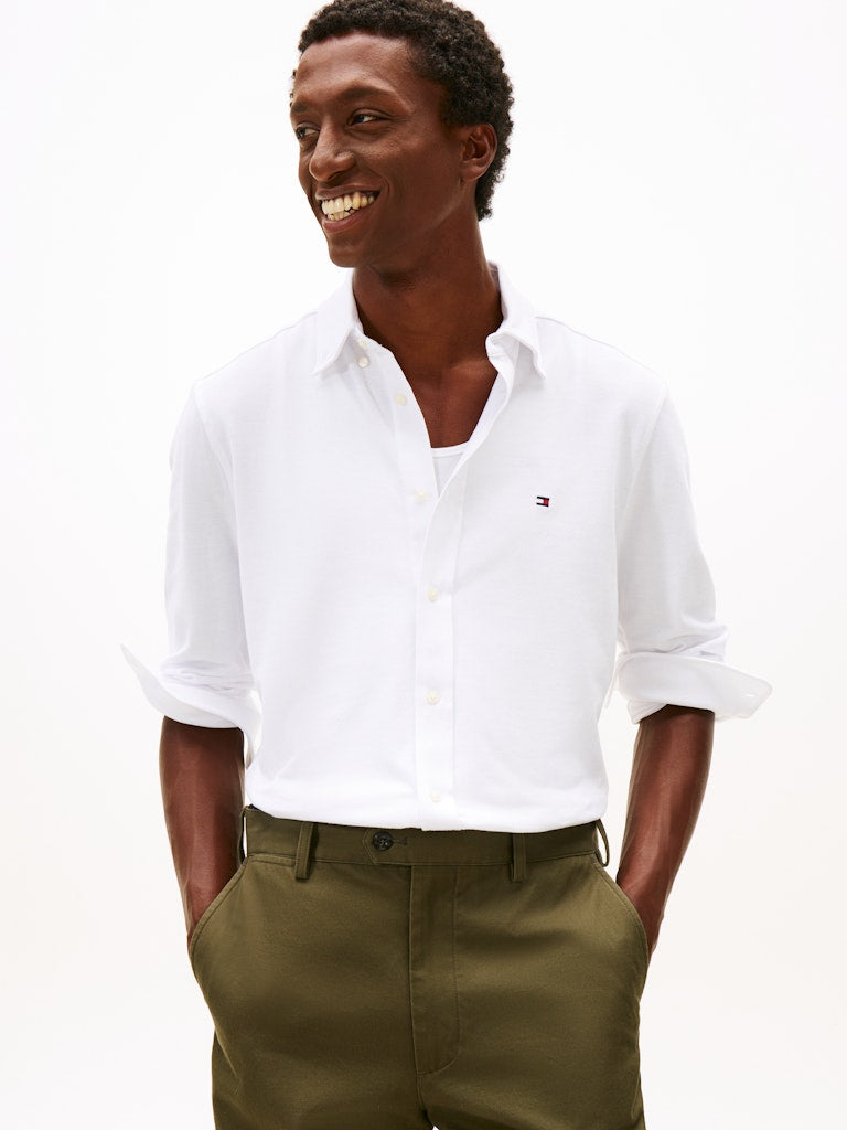 Tommy Hilfiger Herren Hemden Ybr White