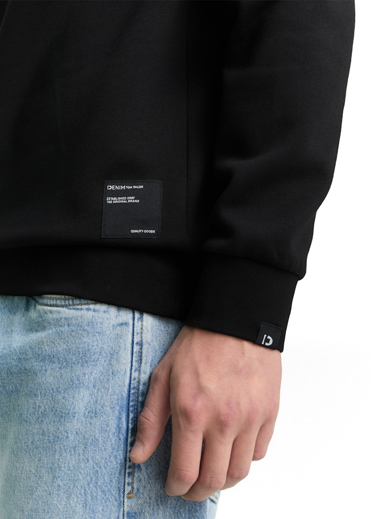 Tom Tailor denim Herren Sweatshirts Black