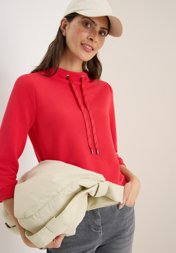 Cecil Damen T-Shirts  Fiery Red