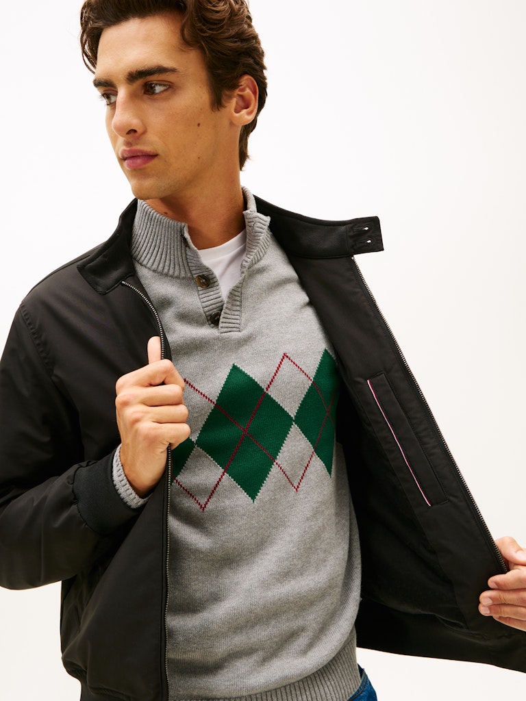 Tommy Hilfiger Herren Jacken Bds Black