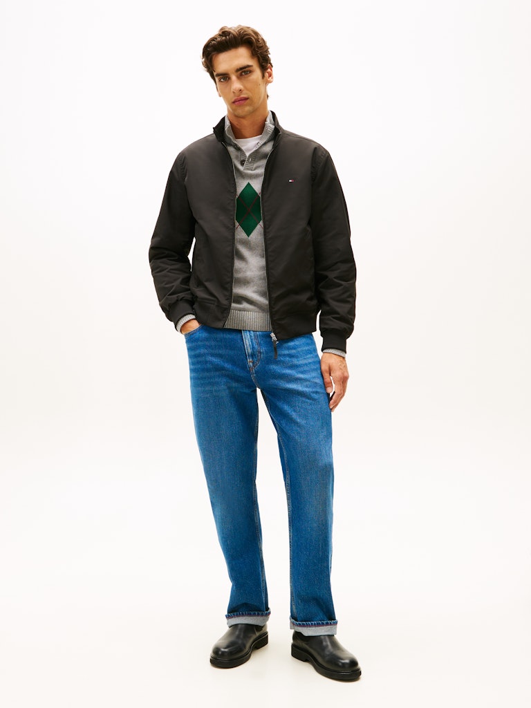 Tommy Hilfiger Herren Jacken Bds Black