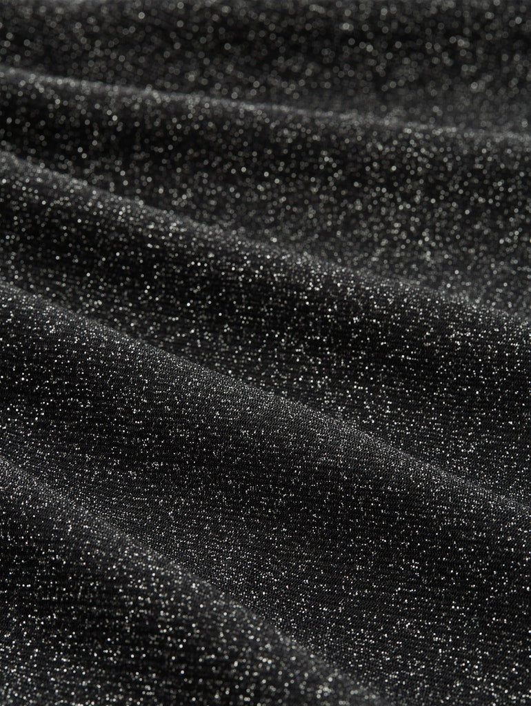 Tom Tailor denim Damen T-Shirts Black With Silv