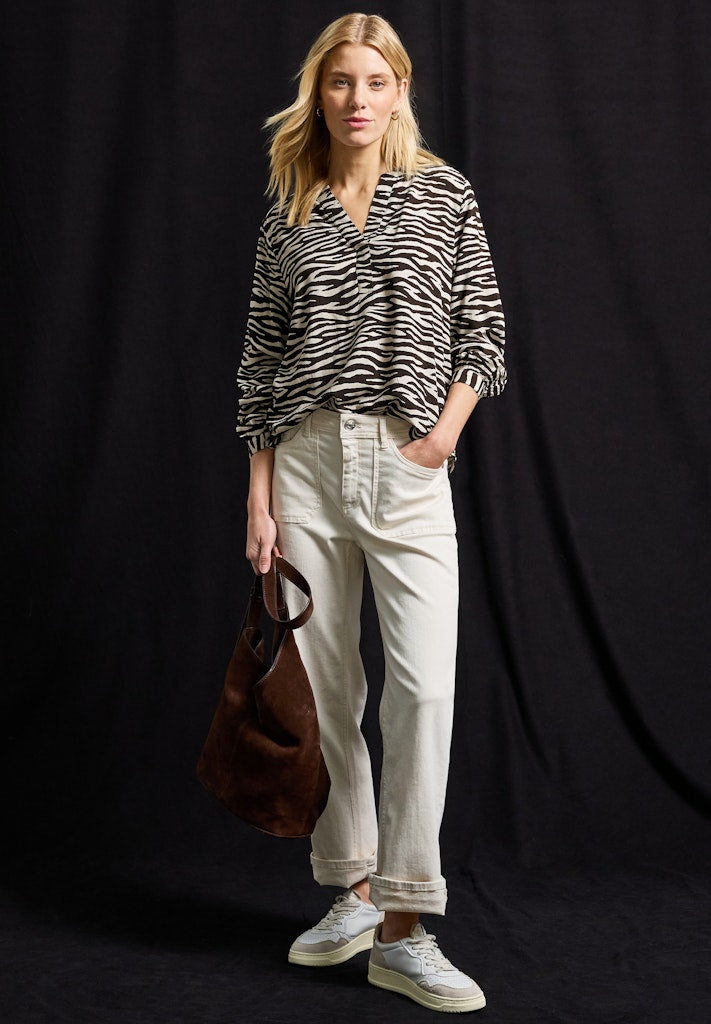 Street One Damen Blusen  Deep Roas