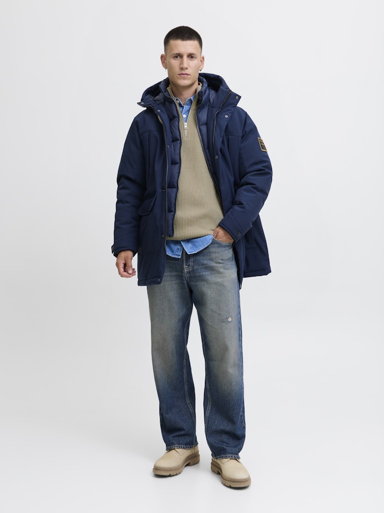 Jack & Jones Herren Pullover Crockery