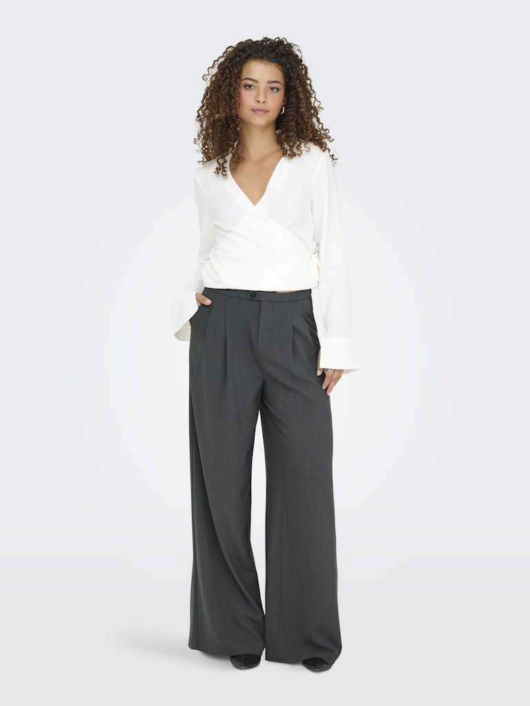 Only Damen Hosen Dark Grey Melan