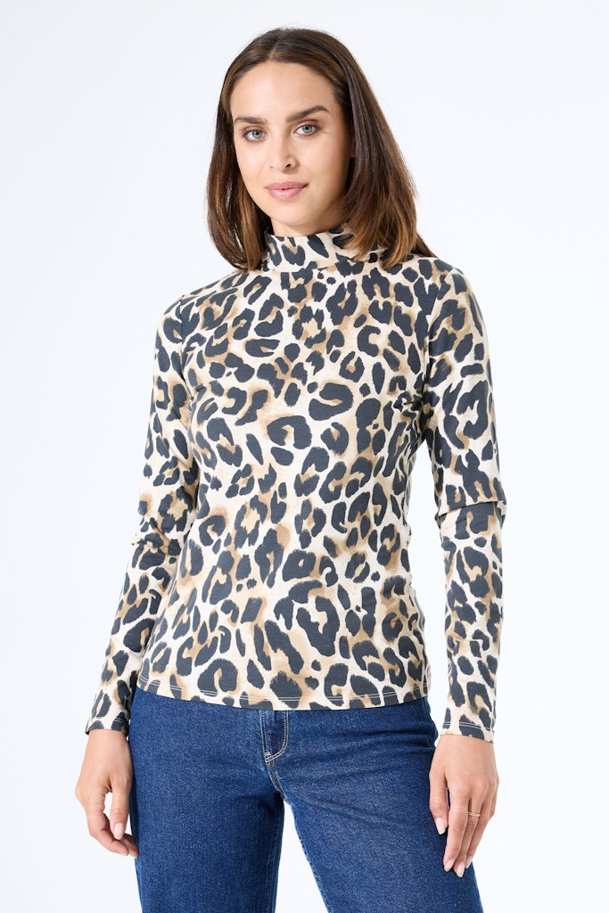 Garcia Damen T-Shirts Almond