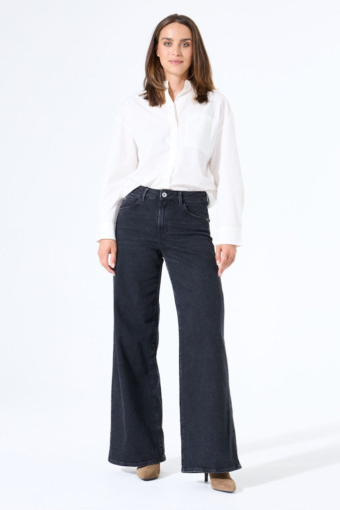 Garcia Damen Jeans Dark Used