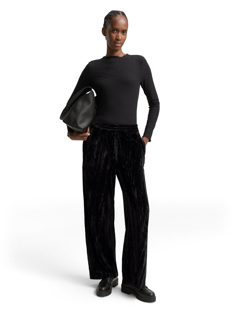 Tom Tailor denim Damen Hosen Deep Black