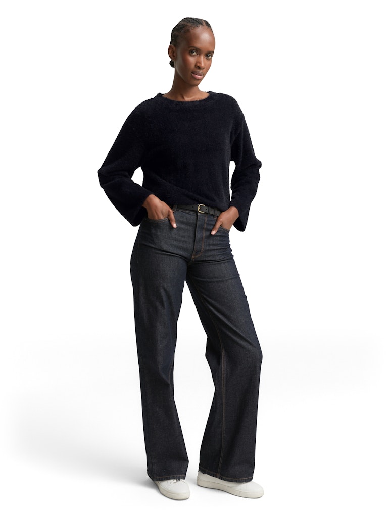 Tom Tailor denim Damen Pullover Deep Black