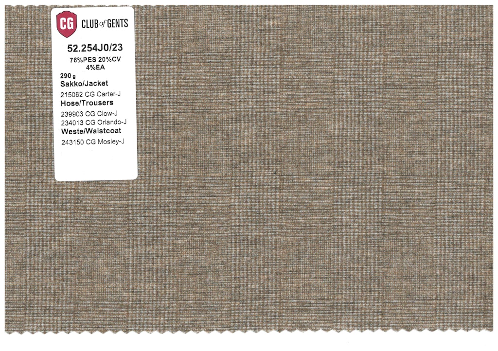 Carl Gross Herren Sakkos Dunkelbeige