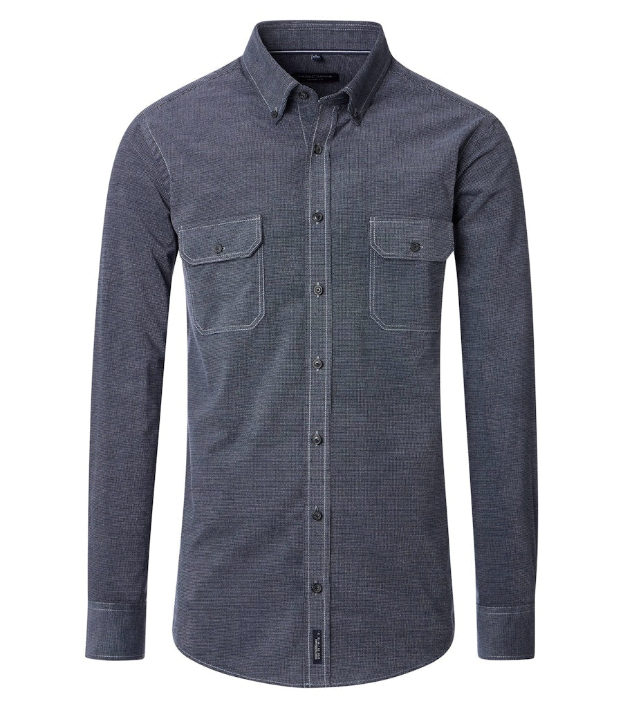 Casa Moda Herren Hemden  Blau