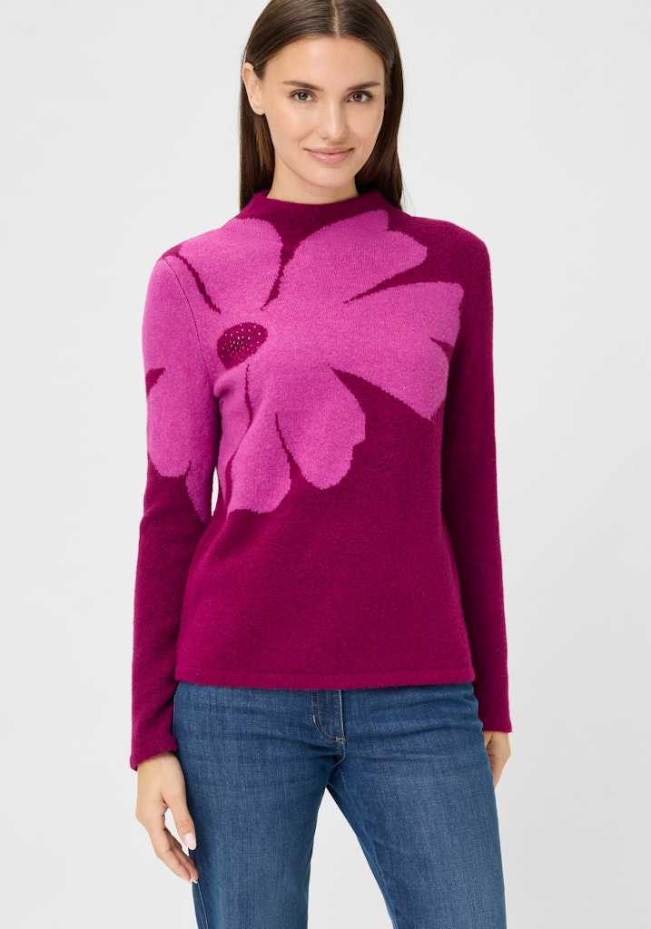 Olsen Damen Pullover  Boysenber