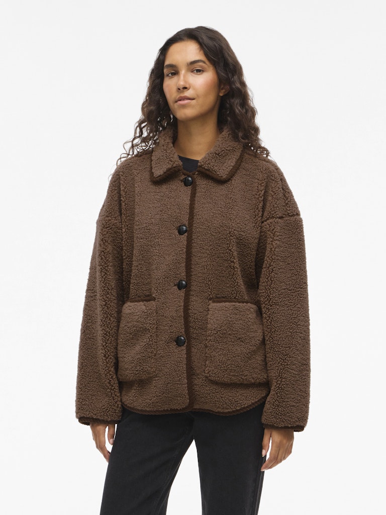 Vila Damen Jacken Fossil