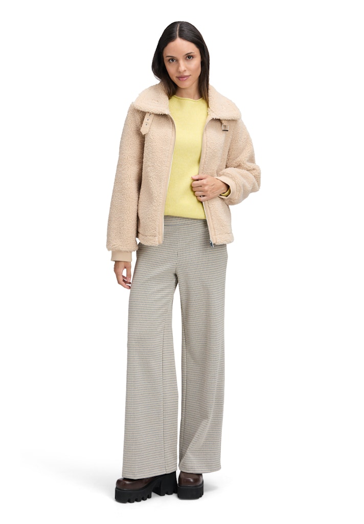 Cartoon Damen Hosen Nature/Camel