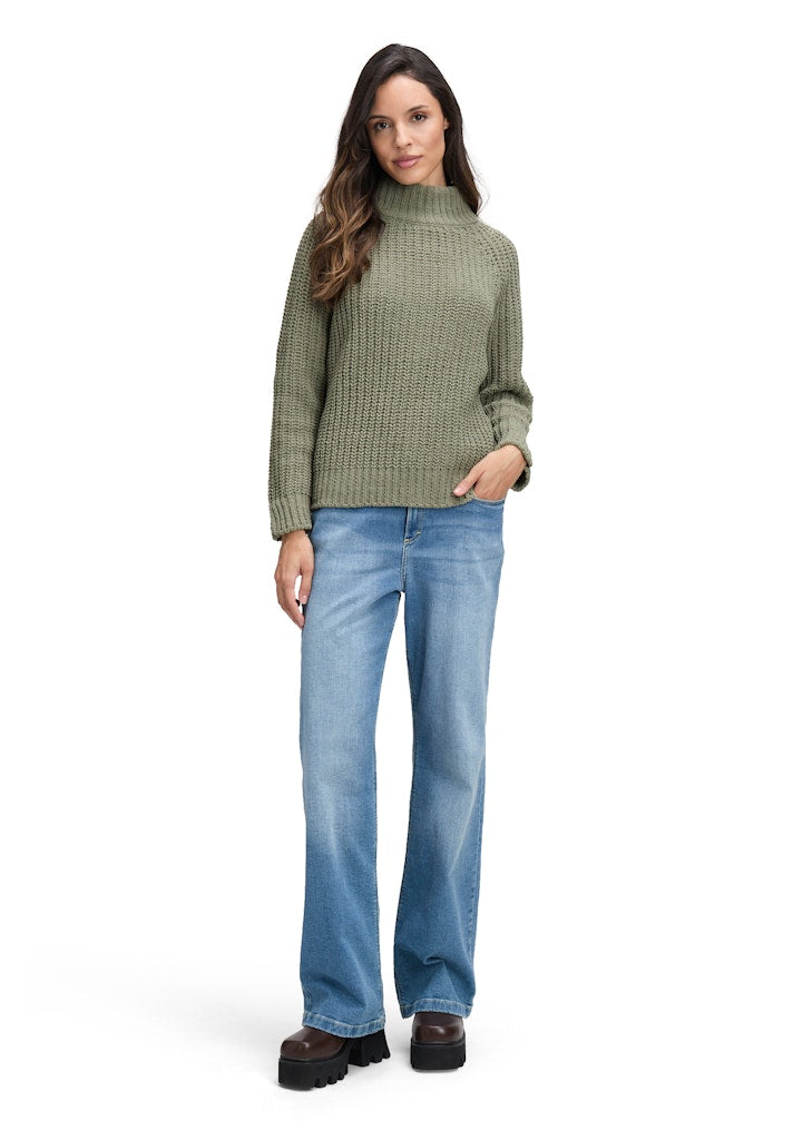 Cartoon Damen Pullover Pale Khaki