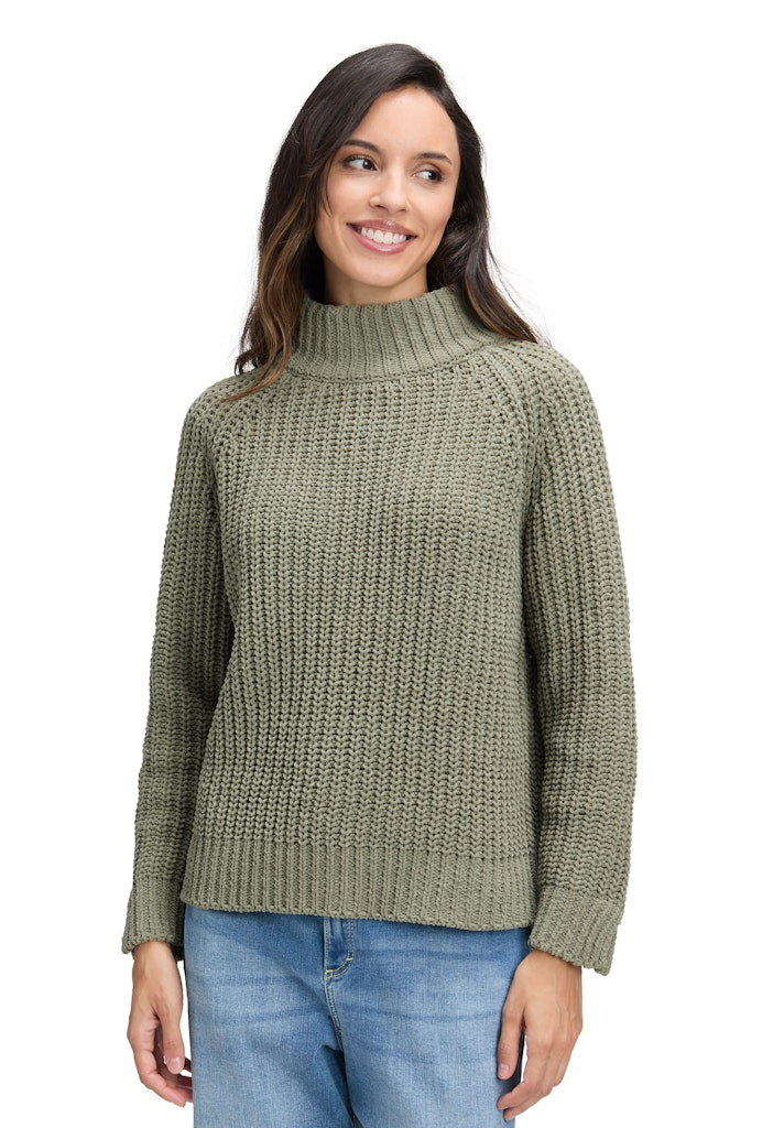 Cartoon Damen Pullover Pale Khaki