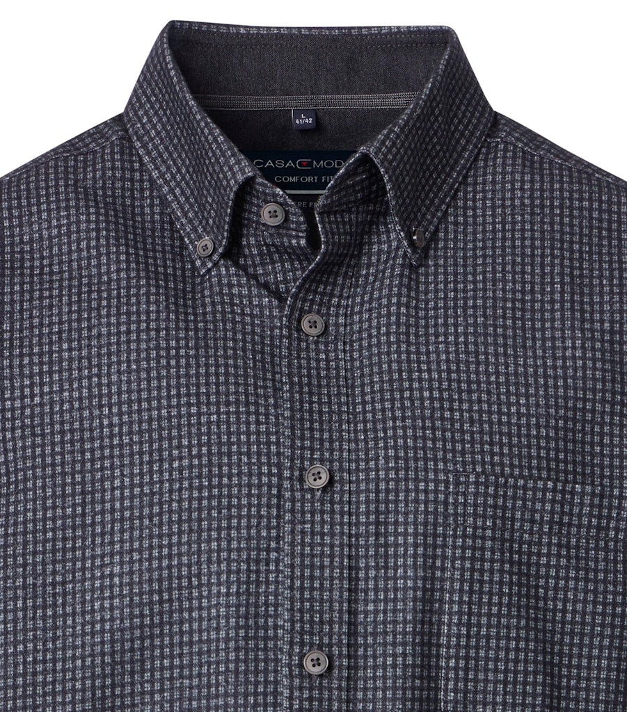 Casa Moda Herren Hemden  Anthrazit