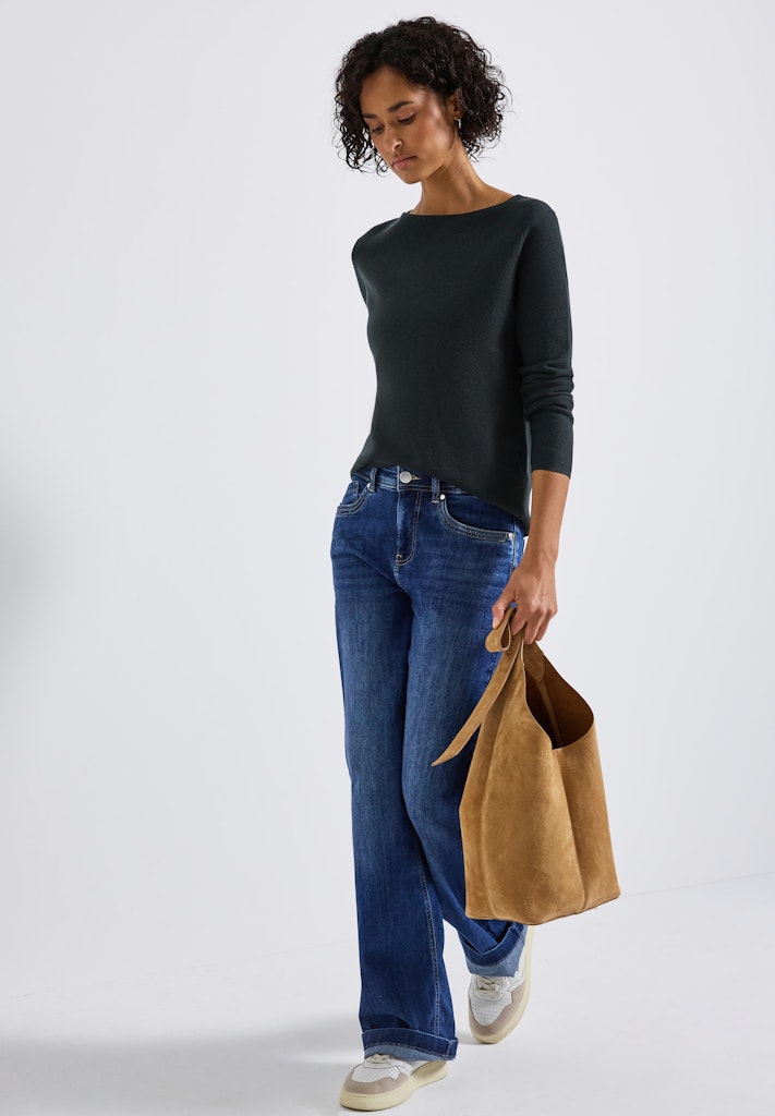 Street One Damen Pullover  Juniper G