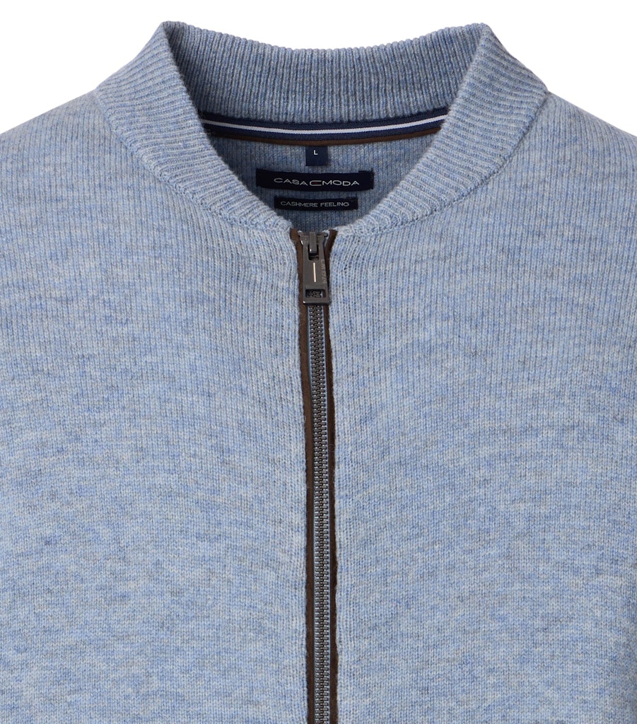 Casa Moda Herren Strickjacken  Aqua Bis Pe