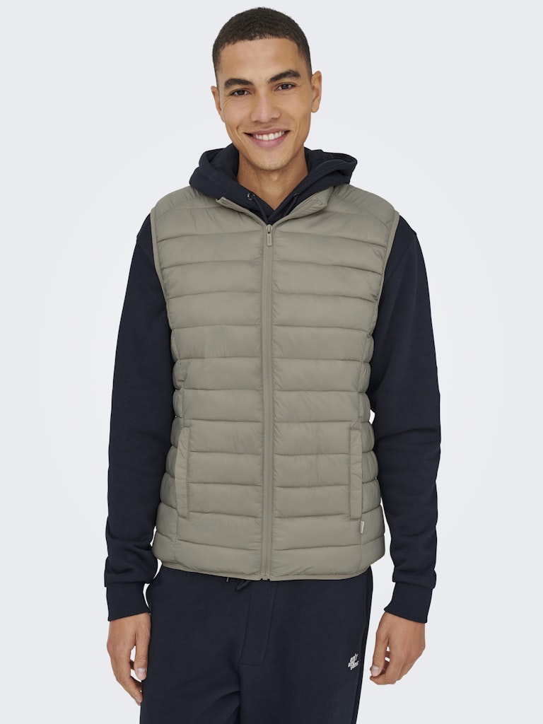 Only & Sons Herren Westen Laurel Oak