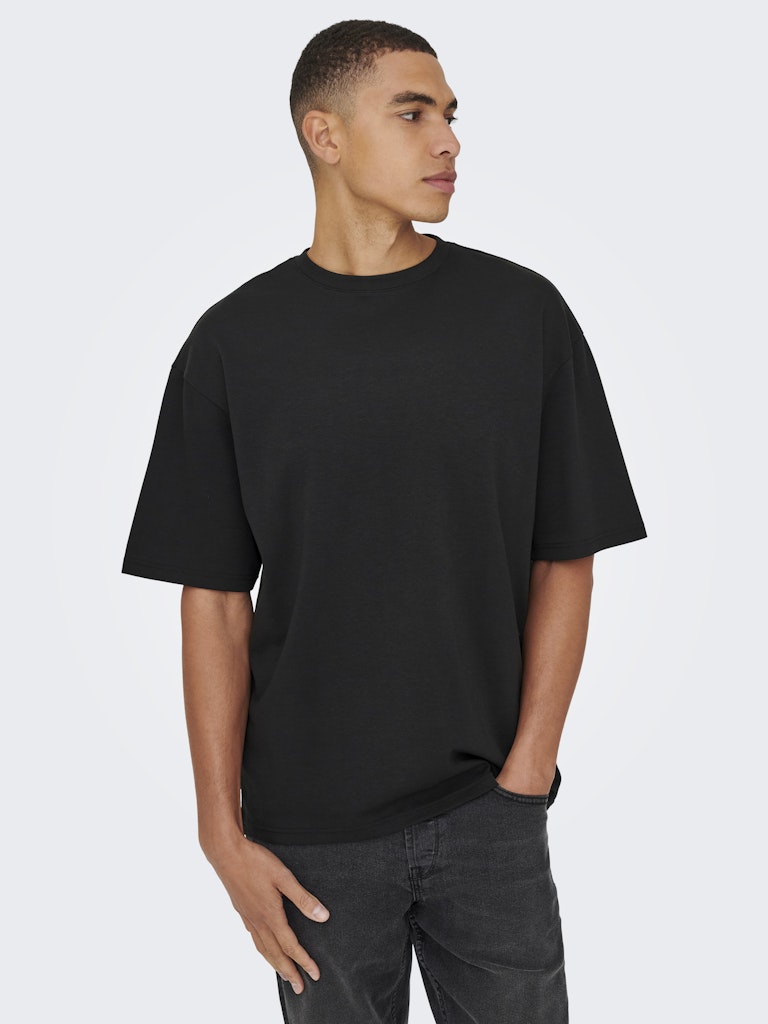 Only & Sons Herren T-Shirts kurz Black