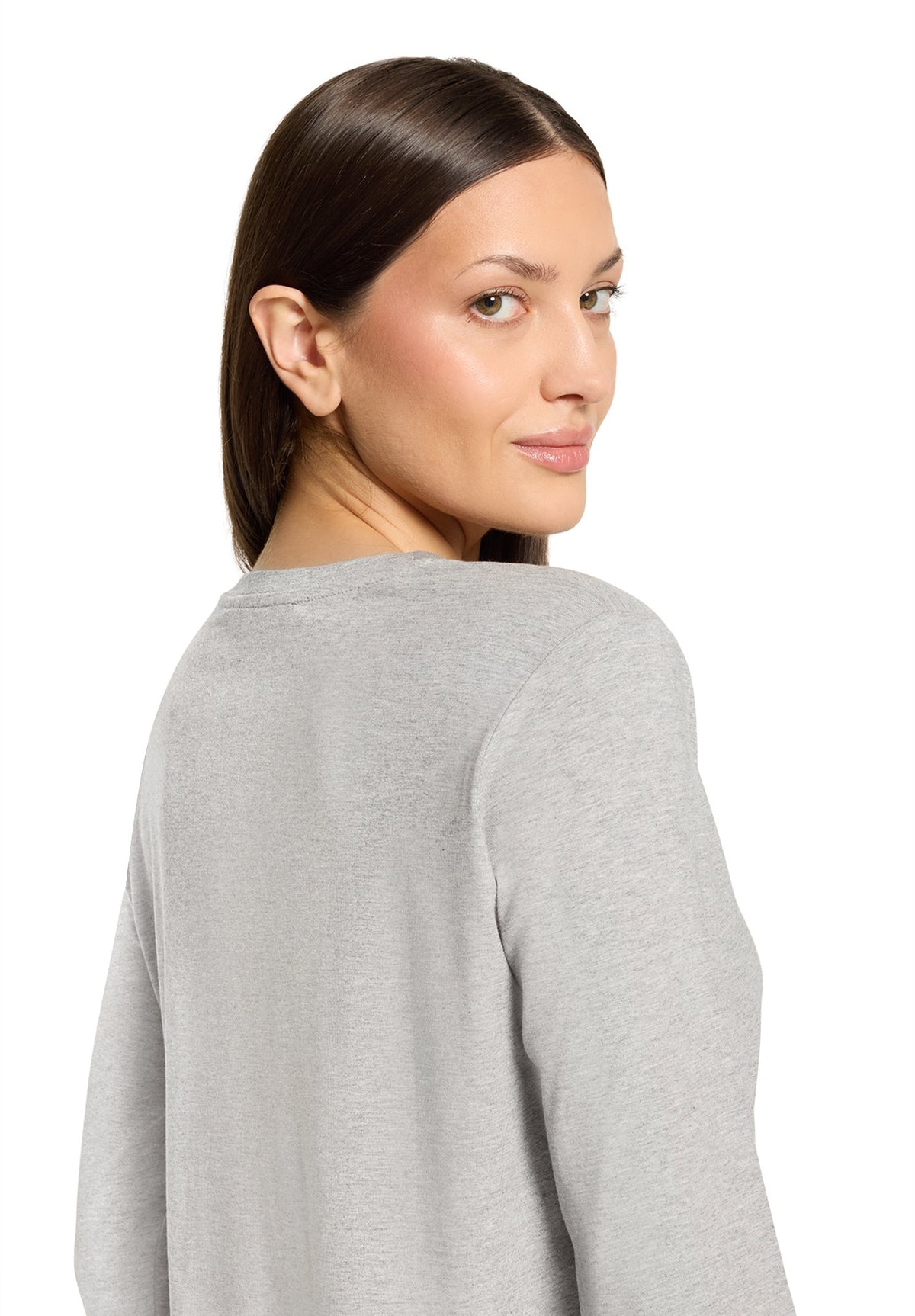 Betty & Co Damen T-Shirts Light Silver Me