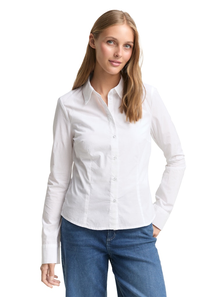 Tom Tailor denim Damen Blusen White