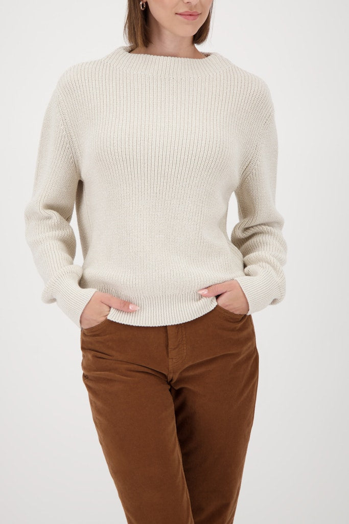 Monari Damen Pullover  Almond