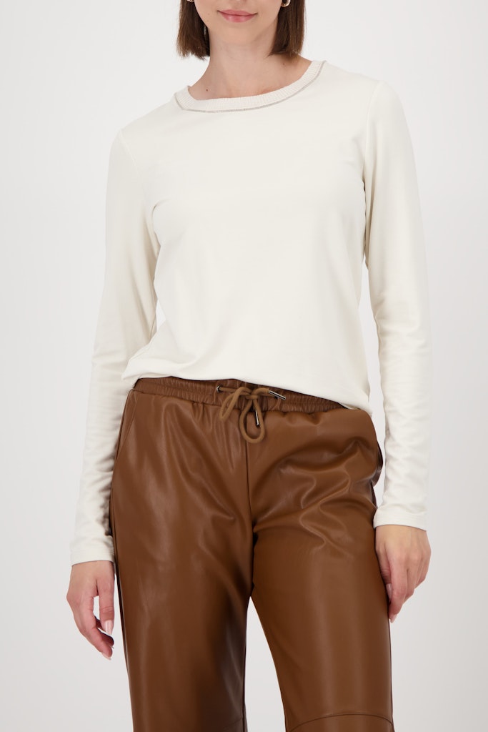 Monari Damen T-Shirts  Almond