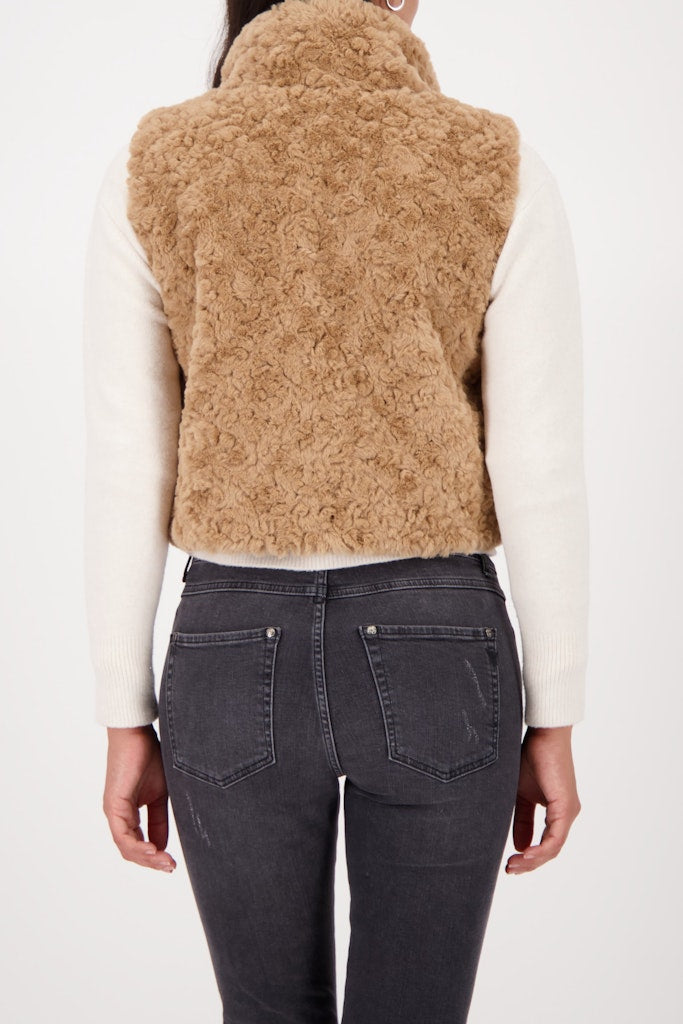 Monari Damen Outdoorwesten  Cognac