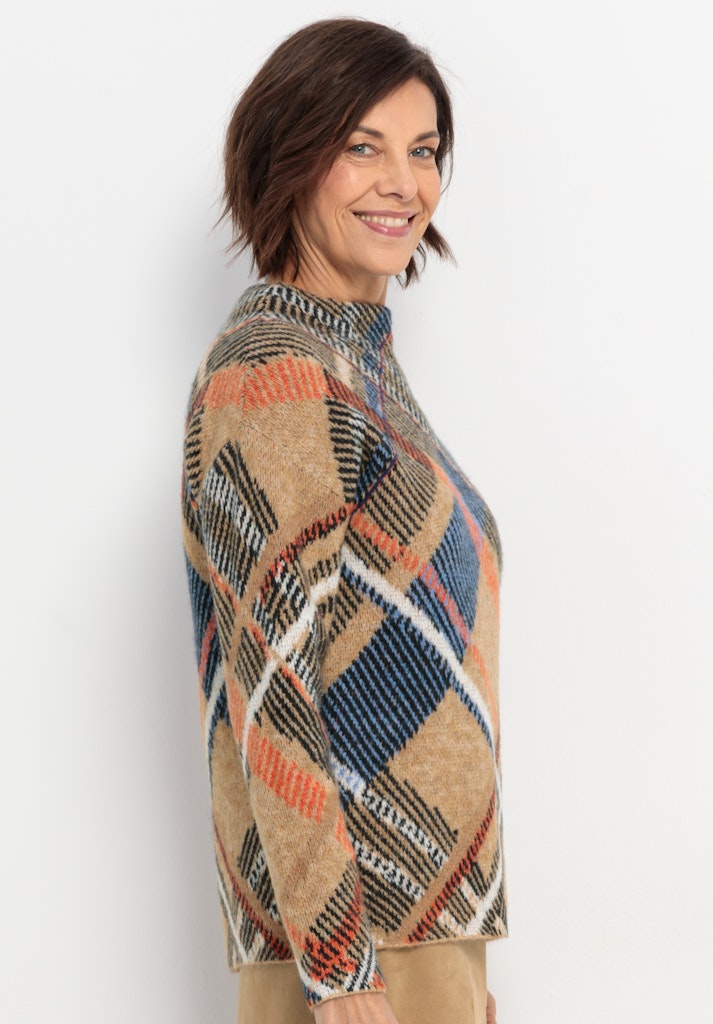 Bianca Damen Pullover Brown Mix