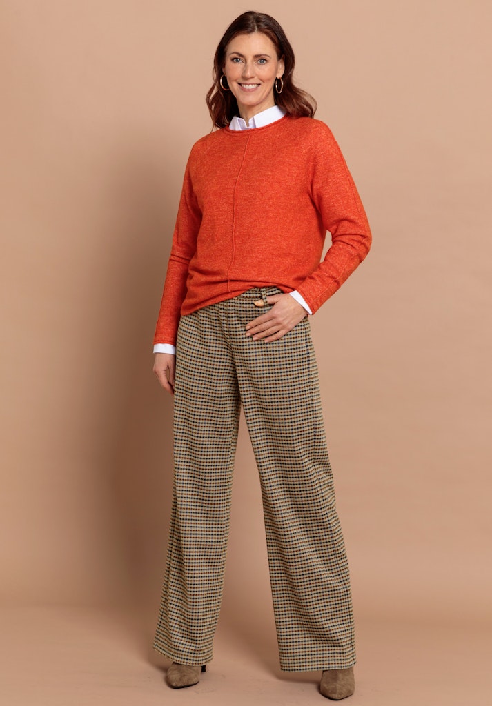 Bianca Damen Pullover Fire Cracker