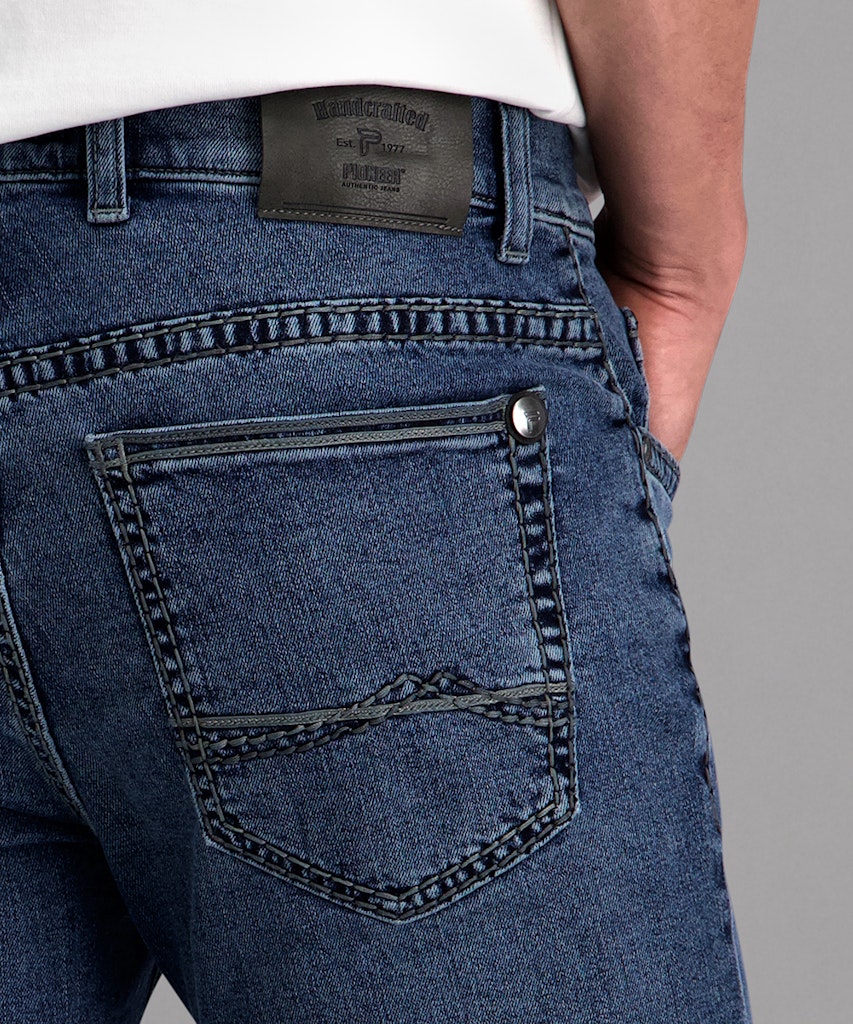 Pioneer Herren Jeans  Blue Used