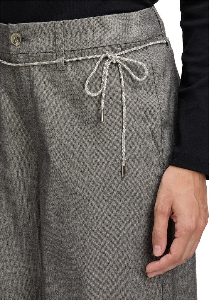 Cartoon Damen Hosen Grey Melange
