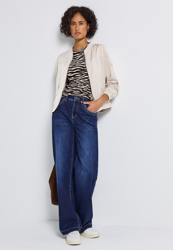 Street One Damen T-Shirts  Deep Roas