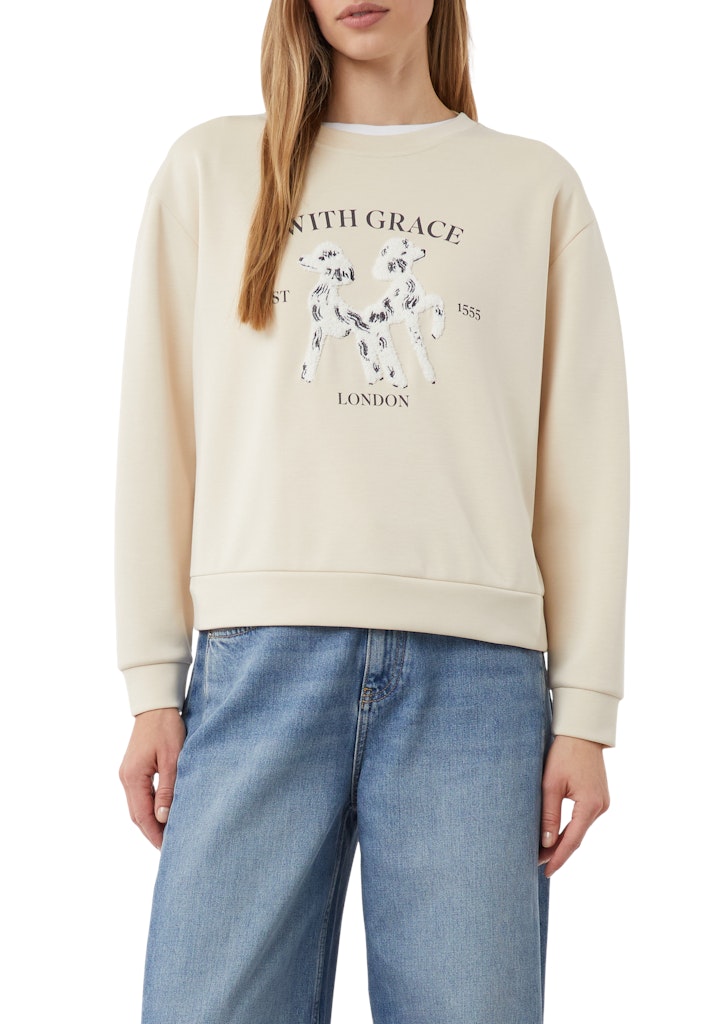 Comma Damen Sweatshirts Brown