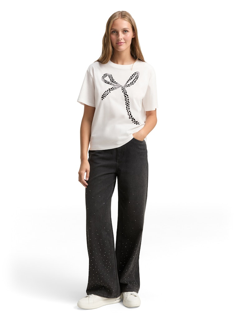 Tom Tailor denim Damen T-Shirts Off White