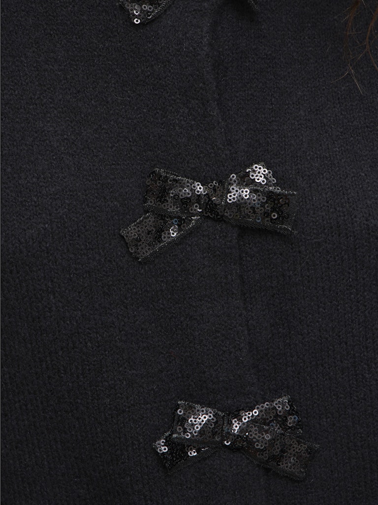 Vila Damen Strickjacken Black Beauty/Dt