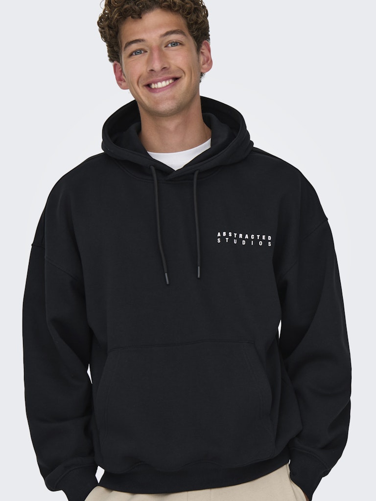 Only & Sons Herren Sweatshirts Black/Lost Citi