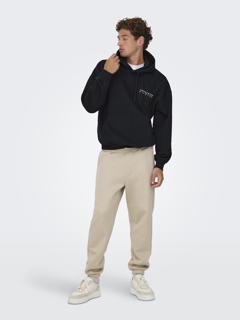 Only & Sons Herren Sweatshirts Black/Lost Citi
