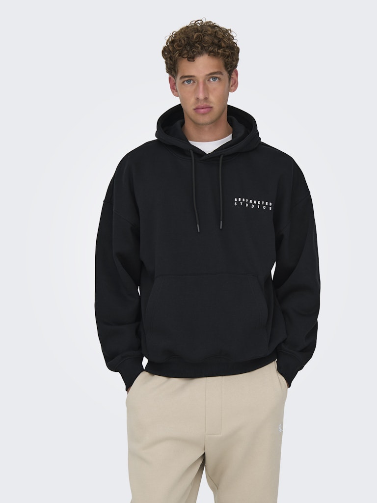 Only & Sons Herren Sweatshirts Black/Lost Citi