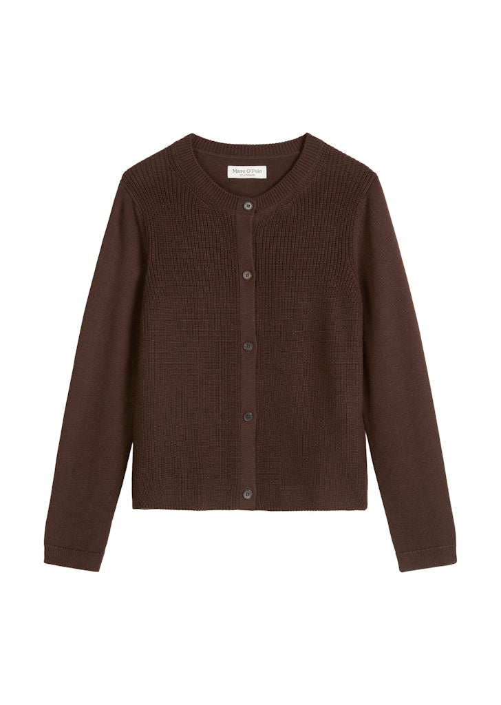 Marc O'Polo Damen Strickjacken Shaded Brown
