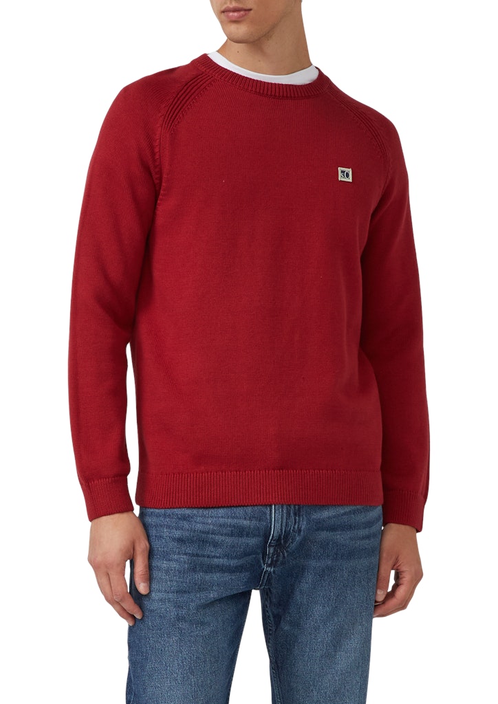 S. Oliver red Herren Pullover Red