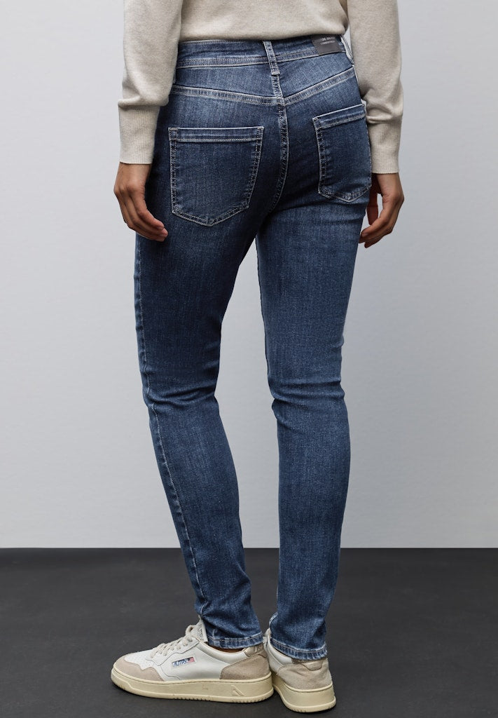 Street One Damen Hosen Dark Blue
