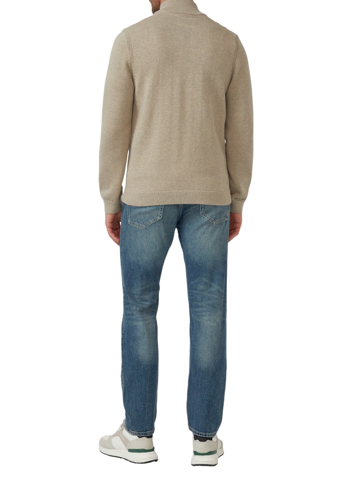 S. Oliver red Herren Strickjacken Brown