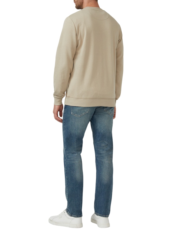 S. Oliver red Herren Sweatshirts Brown