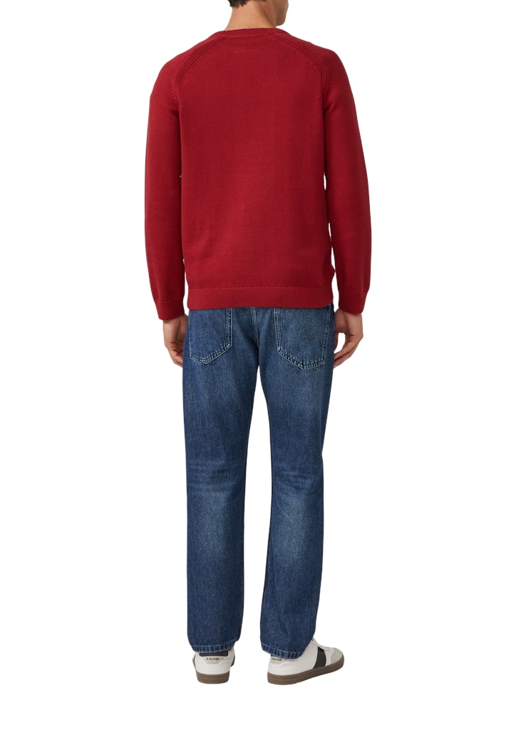 S. Oliver red Herren Pullover Red