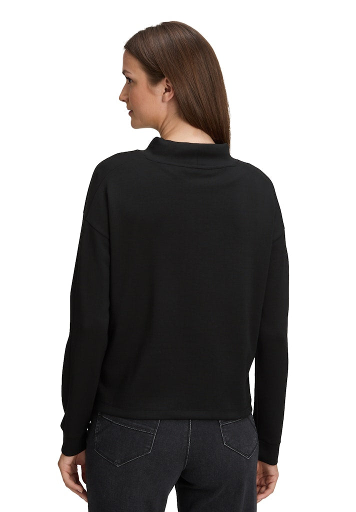 Betty & Co Damen Sweatshirts Black