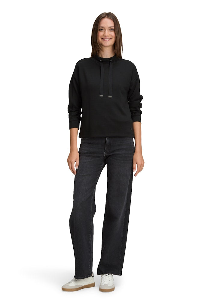 Betty & Co Damen Sweatshirts Black